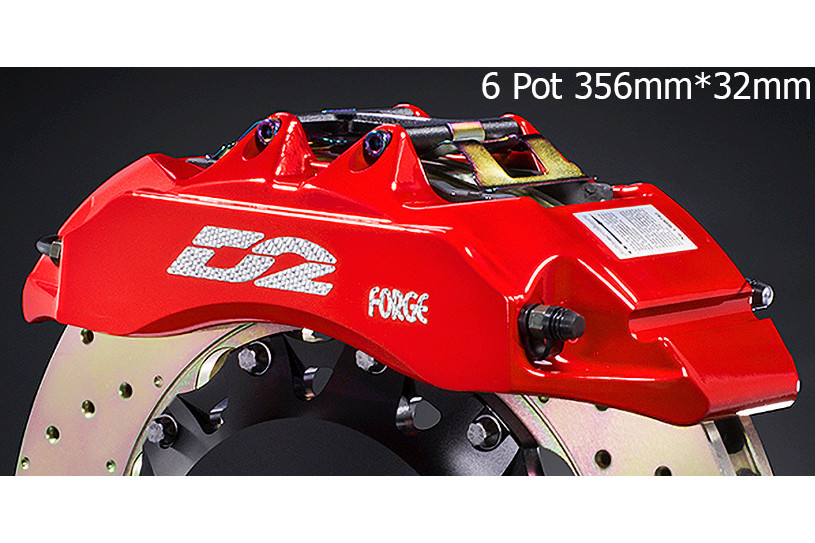Big Brake Kit for Porsche Cayman 981 12~16 - D2 Racing Sport