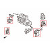 Harden Engine Mount Acura Rsx/ Honda Stream Rn1-5 Hardrace 6693