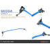 Front Strut Bar Skoda Superb B8 3v Hardrace 8949