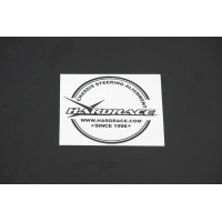 Hardrace Fuel Cap Sticker - Black Accessory Sticker Car Sticker Hardrace P0031-001-1