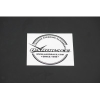 Hardrace Fuel Cap Sticker - Black Accessory Sticker Car Sticker Hardrace P0031-001-1