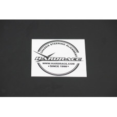 Hardrace Fuel Cap Sticker - Black Accessory Sticker Car Sticker Hardrace P0031-001-1