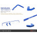 Rear Add-On Sway Bar Nissan Sentra/Sylphy 7th B17/ Tiida/Versa 2nd C12 Hardrace Q0146