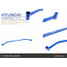 Rear Sub-Frame Support Brace Hyundai Elantra 6th Hardrace Q0245