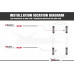Rear Track Bar Relocation Bracket Jeep Wrangler Jk Hardrace Q0483