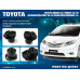 Rear Torsion Beam Bushing Toyota Alphard/ Vellfire/ Previa/ Estima/ Sienna/ Noah/ Voxy/ Esquire Hardrace Q0598