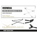 Honda Civic 6th EK3/4/5/9, EJ6/7/8/9, EM1 Rear Cross Brace Hardrace Q1504 Honda Civic 6th EK3/4/5/9, EJ6/7/8/9, EM1 Rear Cross Brace Hardrace Q1504