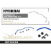 Hyundai Tucson 4th NX4 2020+, KIA Sportage 5th NQ5 2021+ Front Sway Bar Hardrace Q1508 Hyundai Tucson 4th NX4 2020+, KIA Sportage 5th NQ5 2021+ Front Sway Bar Hardrace Q1508