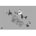 Mercedes-Benz A/B/CLA/GLA Class W176/W246/C117/X156 Right Upper Side Engine Mount Hardrace Q1048