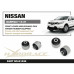 Nissan Qashqai J11 2013+ Front Lower Arm Bushing - Rear Hardrace Q1538