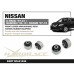 Nissan X-Trail, Rogue, Qashqai Front Lower Arm Bushing - Rear Hardrace Q1536