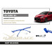 Toyota Yaris / Vitz 4th GR GXPA16/MXPA12 Rear Strut/harness Brace Hardrace Q0966