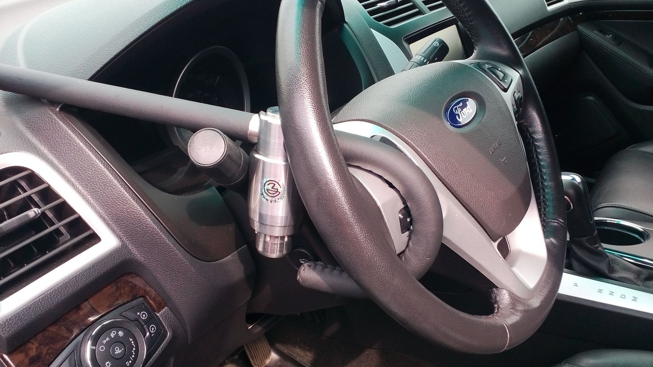 Steering Wheel Lock Ford Explorer 2015 AntiTheft Python