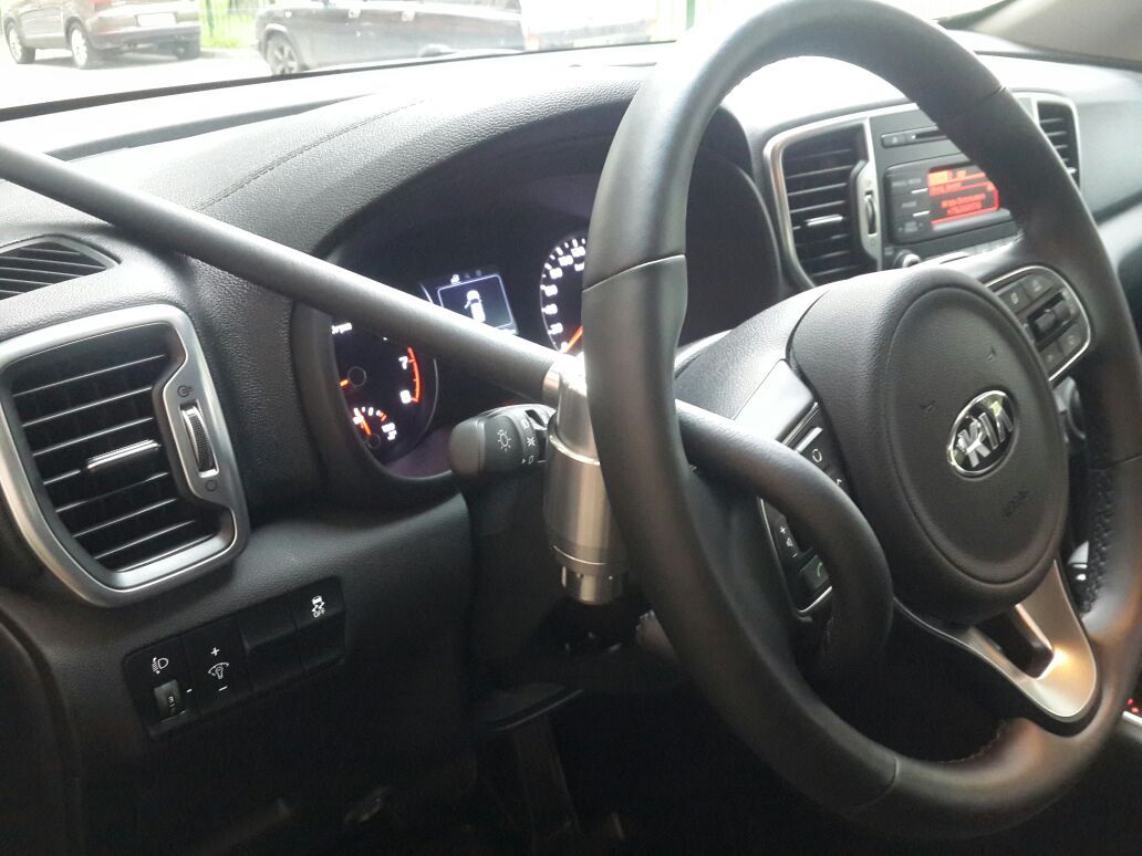 Steering Wheel Lock Kia Sportage IV 2016 AntiTheft Python