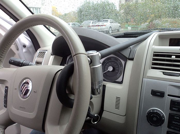Steering Wheel Lock Mercury Mariner AntiTheft Python