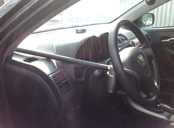 Steering Wheel Lock Toyota Corolla 20072013 AntiTheft Python