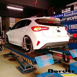 Border Coilovers on Ford Focus MK4