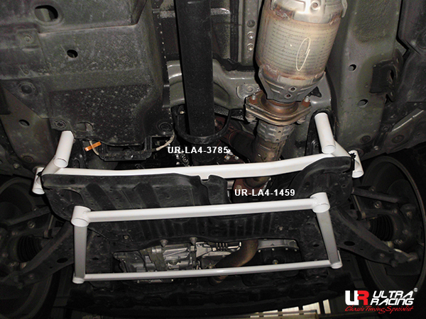 Front Lower Bars and Middle Lower Bar from Ultra Racing for Lexus RX 4 Gen 200t/300/350/450h 2015-2020 AL20