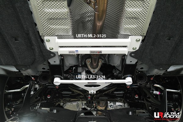 Honda Civic FC Sedan 2015-2020 Front Lower Bar and Middle Lower Bar from Ultra Racing