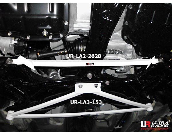 Toyota Corolla 2012-2019 E160 E170 E180 Front Lower Bars from Ultra Racing