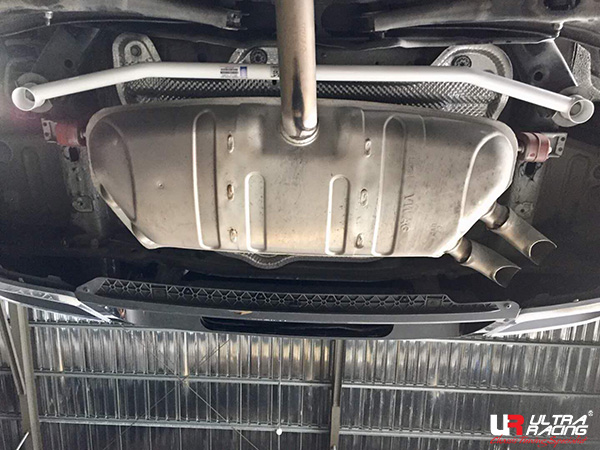 Rear Lower Bar from Ultra Racing for Volkswagen Tiguan 2-gen 2016-2020
